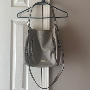 Gray Michael Kors shoulder bag